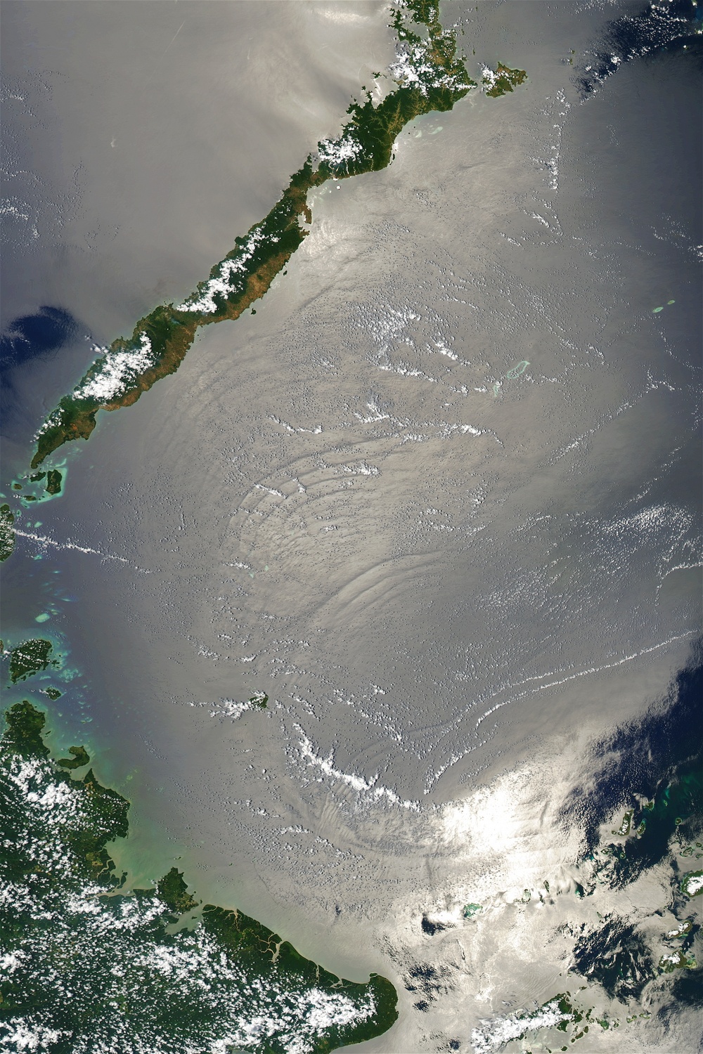 MODIS Sulu Sea